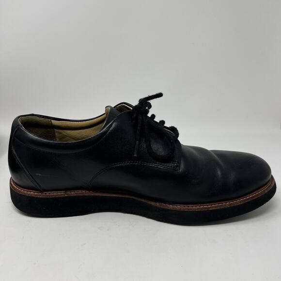 Samuel Hubbard Rainy Day Founder Oxford Black Leather‎ Dress Shoes Men’s Size 10 - Picture 6 of 10